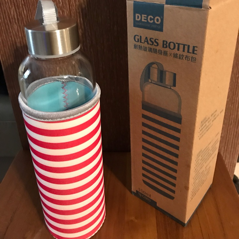 Deco 耐熱玻璃隨身瓶550ml 蝦皮購物