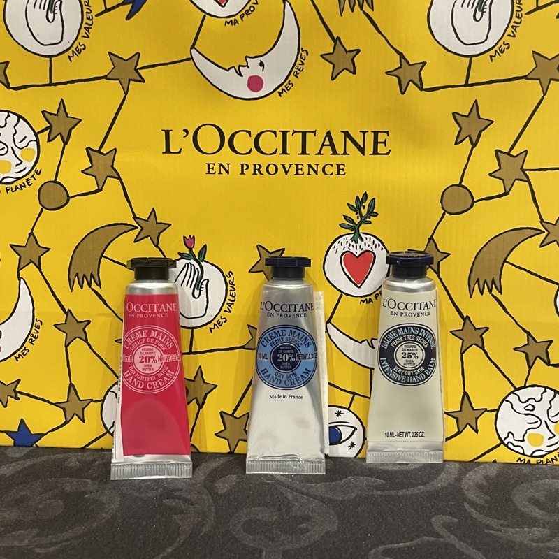 L’occitane 歐舒丹 乳油木玫瑰護手霜/乳油木護手霜/乳油木密集修護手膜霜10ml