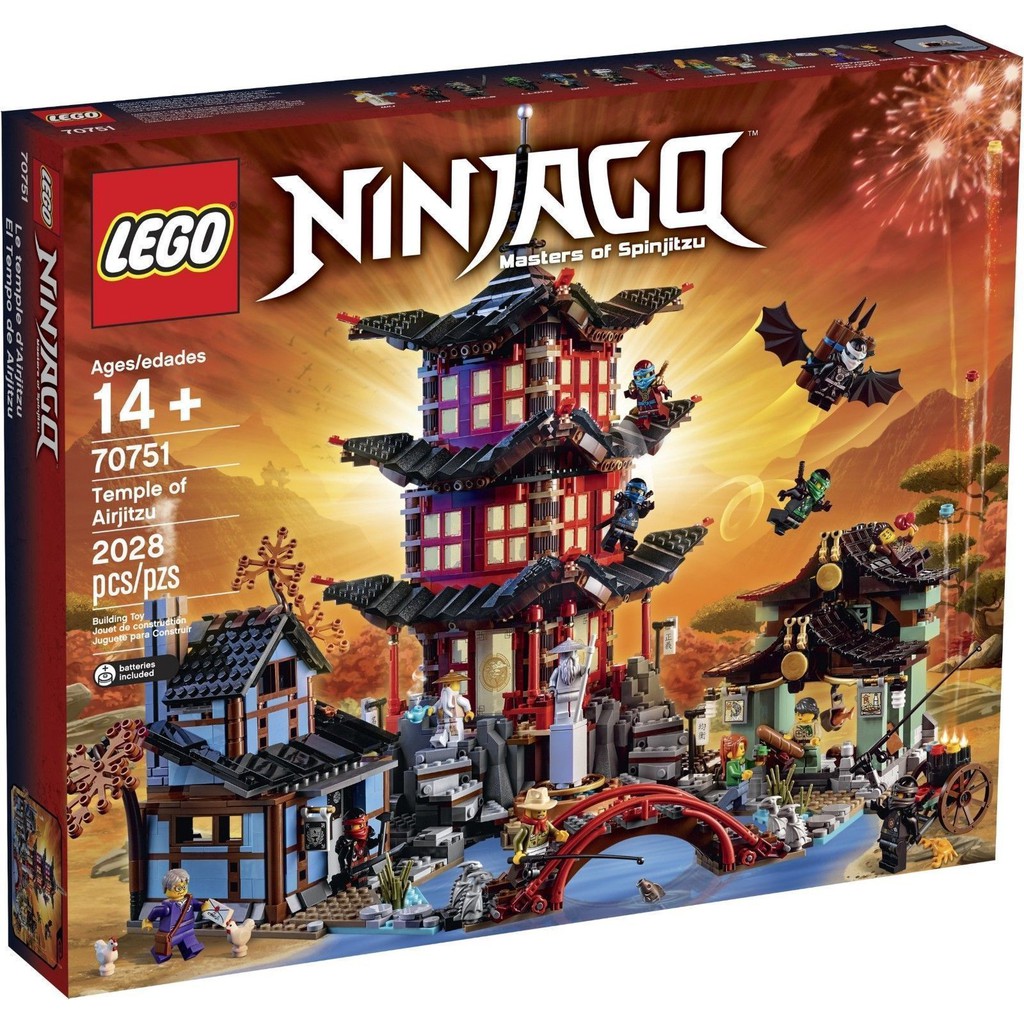 已有客訂LEGO 樂高 NINJAGO 旋風忍者系列 空術神廟 70751