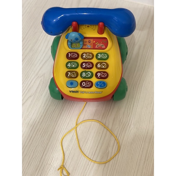 ［二手］Vtech 歡樂寶寶學習電話玩具