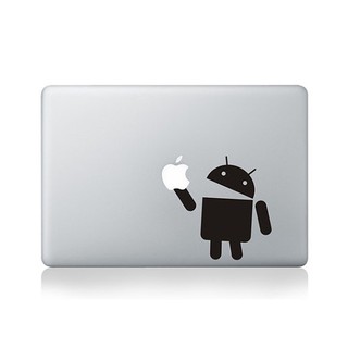 <優惠實施中>蘋果 Apple Macbook Air/Pro Android 安卓1號 13.3寸 創意貼紙