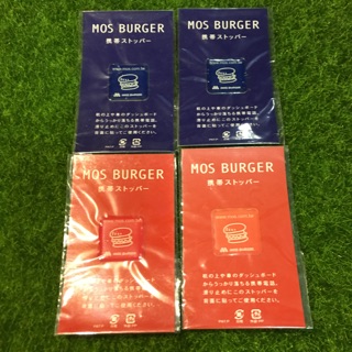 MOS BURGER 摩斯漢堡 手機止滑保護墊片 防滑墊 全新 收藏