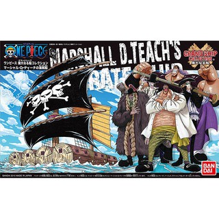 (大鳥叔叔模型)BANDAI ONE PIECE 11 海賊王航海王 偉大的船艦收藏集 黑鬍子海賊船