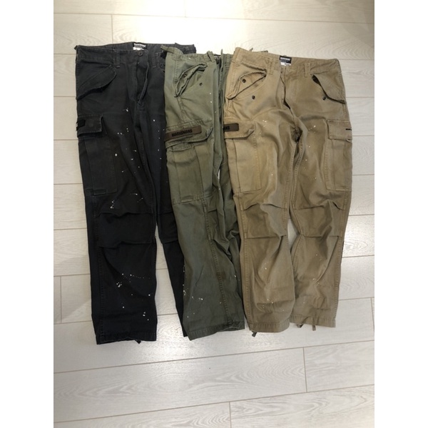 Marksmans Ex. IMPREGNABLE CAISSON m65 Army Pants 潑漆 工作褲 口袋褲