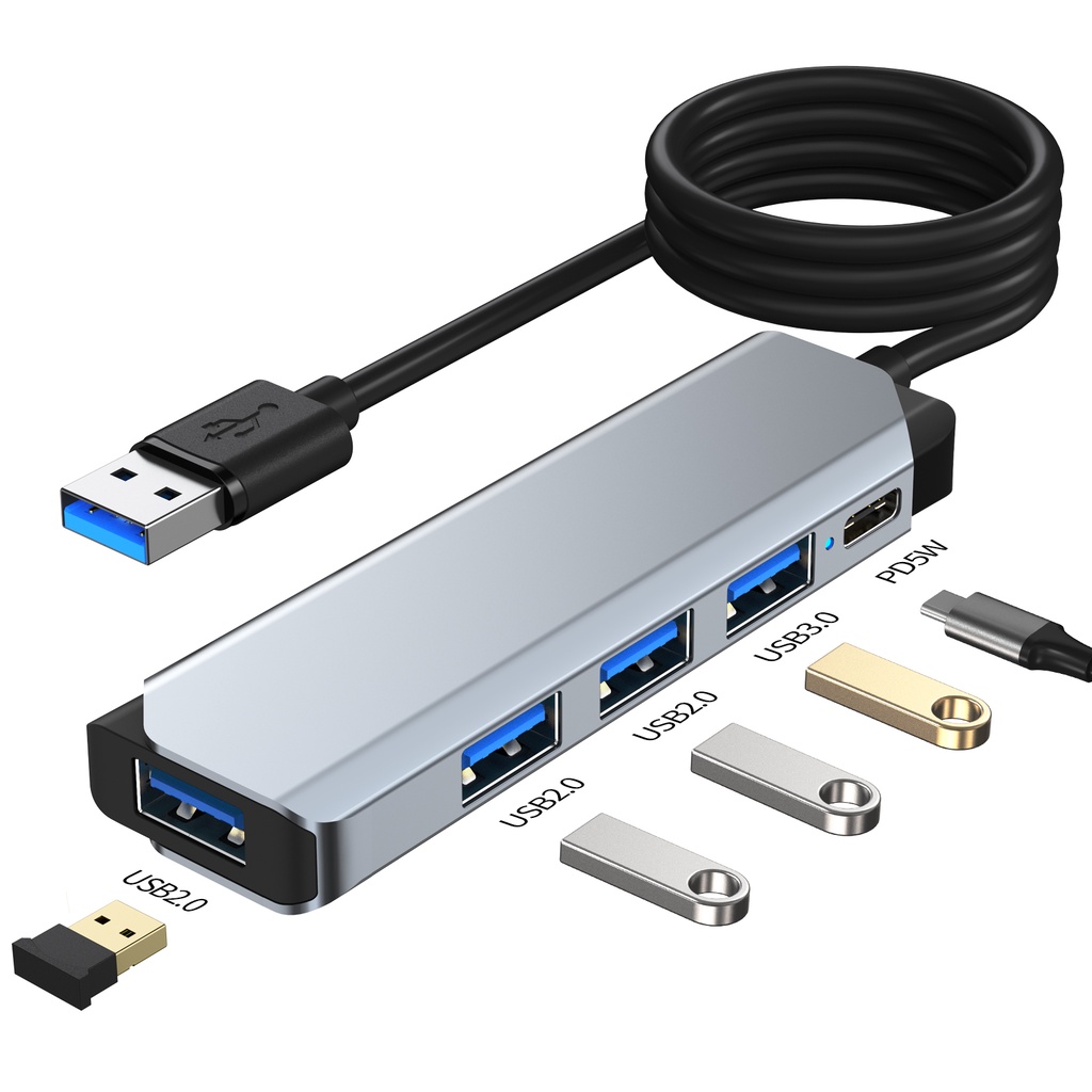 HB-P9A 五合一USB 傳輸集線器 集線器 讀卡機 HUB 4k HDMI 轉接器