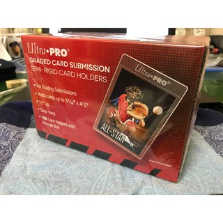 Ultra Pro 35pt 半剛性卡套 評級卡保護套 送鑑定卡夾 一盒200個 球員卡 寶可夢PTCG 遊戲王 NBA