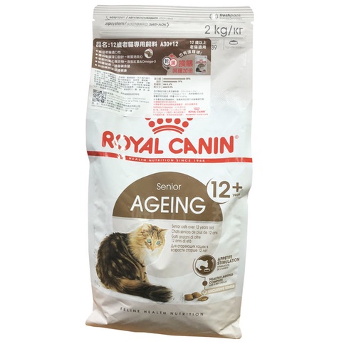 ☆汪喵小舖2店☆ 法國皇家 ROYAL CANIN 老貓熟齡貓12歲以上 A30+12 //2公斤