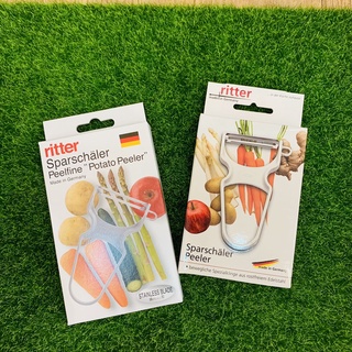 ❤️德國Ritter高不銹鋼削皮器/刨刀1入(白/灰)