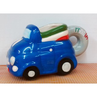 【馬克杯】-現貨! 義大利 藍色小車 espresso 咖啡杯