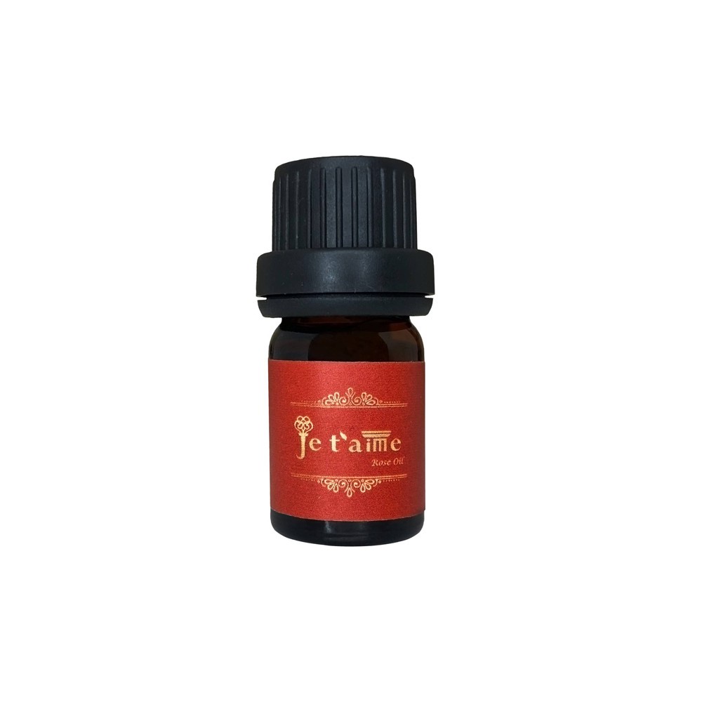 [宏綸精品]法國je t'aime 玫瑰單方精油(5ml/瓶)