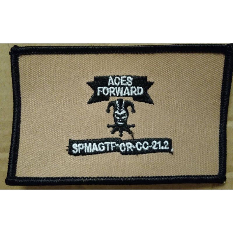 美國海軍陸戰隊特別任務地空特遣沙色隊徽胸條