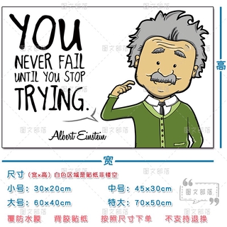 新品预售 Growth Mindset成長心態英語教室裝飾英文名人名言勵志標語大海報 蝦皮購物