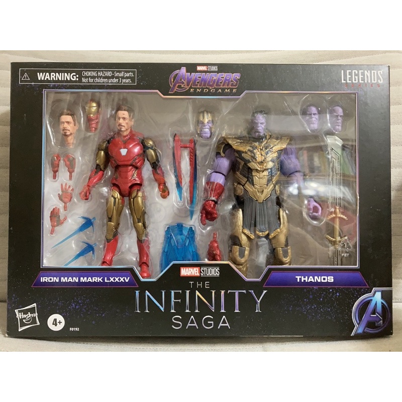 Marvel legends Infinity Saga漫威 無限之戰 鋼鐵人 薩諾斯 6吋雙人包