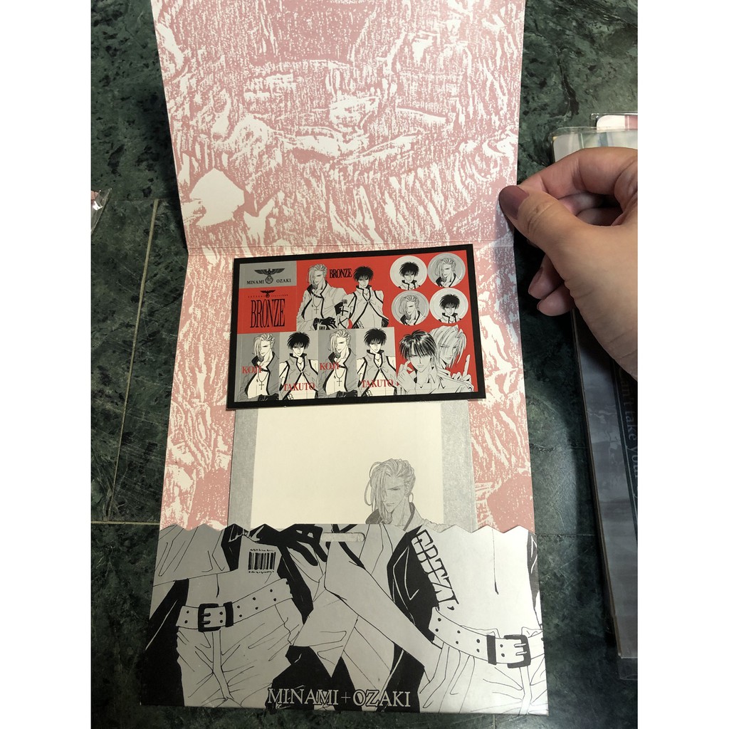 Bronze 南條晃司泉拓人絕愛畫冊貼紙明信片偶像破壞主義帝國尾崎南 蝦皮購物