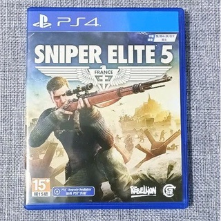 【沛沛電道⚡】PS4 狙擊精英 5 狙擊之神 5 Sniper Elite 5 中文版 可面交 遊戲片