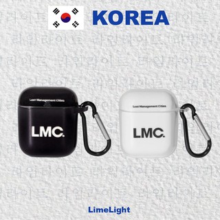代購黑/紅] 韓國代購LMC AIRPODS CASE 耳機保護套附掛鉤耳機殼矽膠保護 
