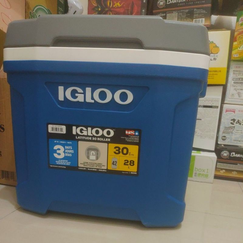 Igloo 30QT 28L美國製滾輪冰桶