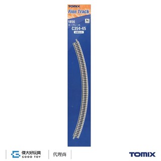 TOMIX 1856 彎軌 C354-45(F) (4入) 木枕
