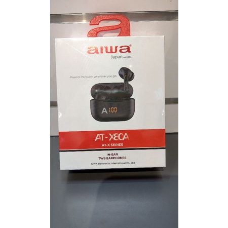 AIWA 愛華 AT-X80A 無線藍牙立體聲耳機 ATX80A IPX4 防水等級 長效電力