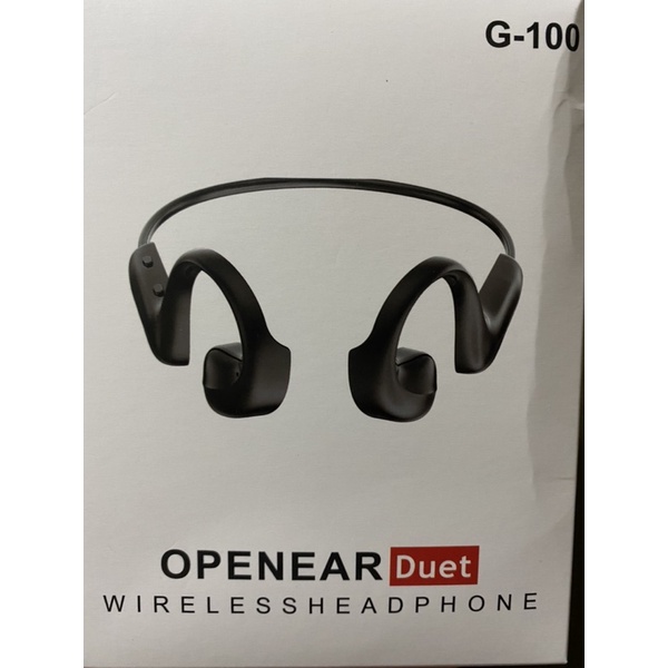 OPENEAR Duet 深灰色。骨傳導不入耳。藍芽5.0  持久巡航。防寒防水。雙重降噪