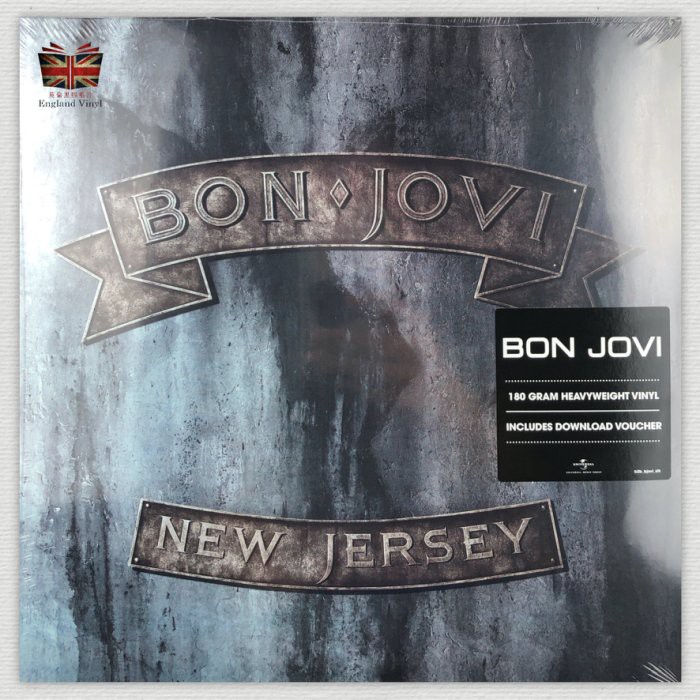 [英倫黑膠唱片Vinyl LP] 邦喬飛/新澤西 Bon Jovi / New Jersey 180g 2LP