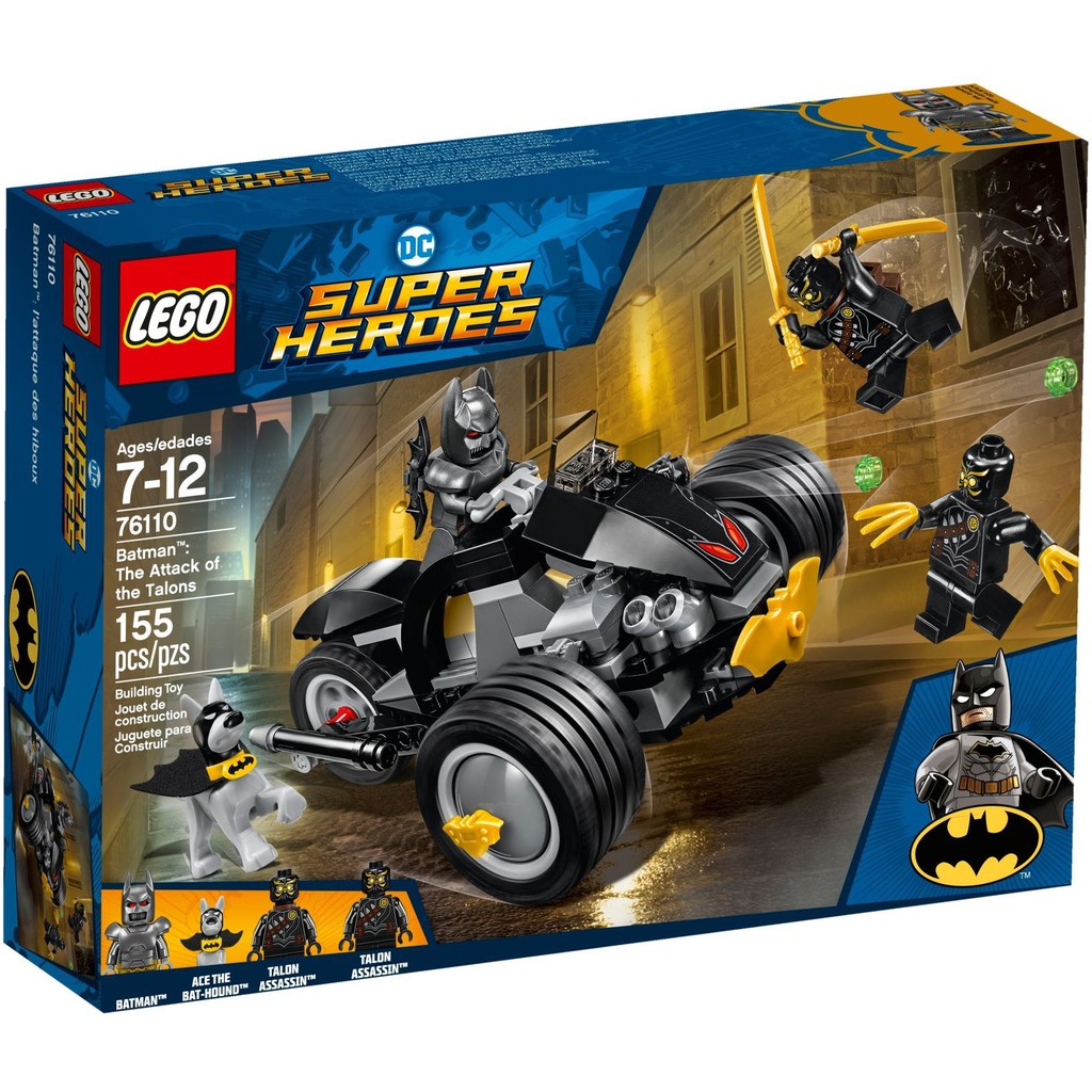 【台中翔智積木】LEGO 樂高 DC 超級英雄 76110 Batman: The Attack of the Talo
