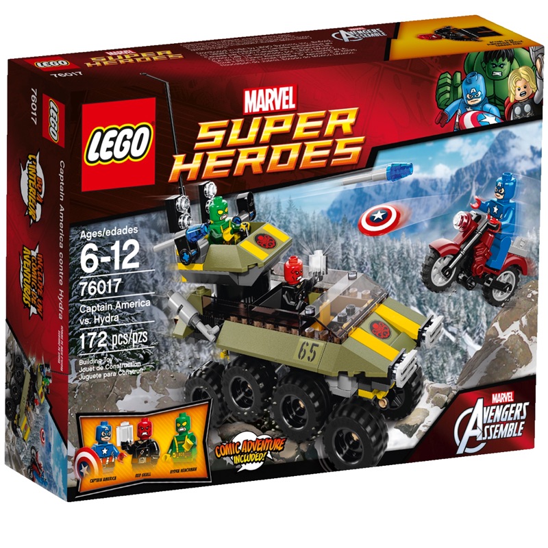 【台中翔智積木】LEGO 樂高 超級英雄 76017 Captain America