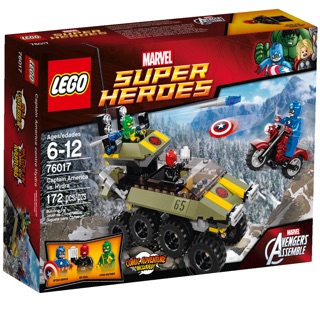 【臺中翔智積木】LEGO 樂高 超級英雄 76017 Captain America 美國隊長