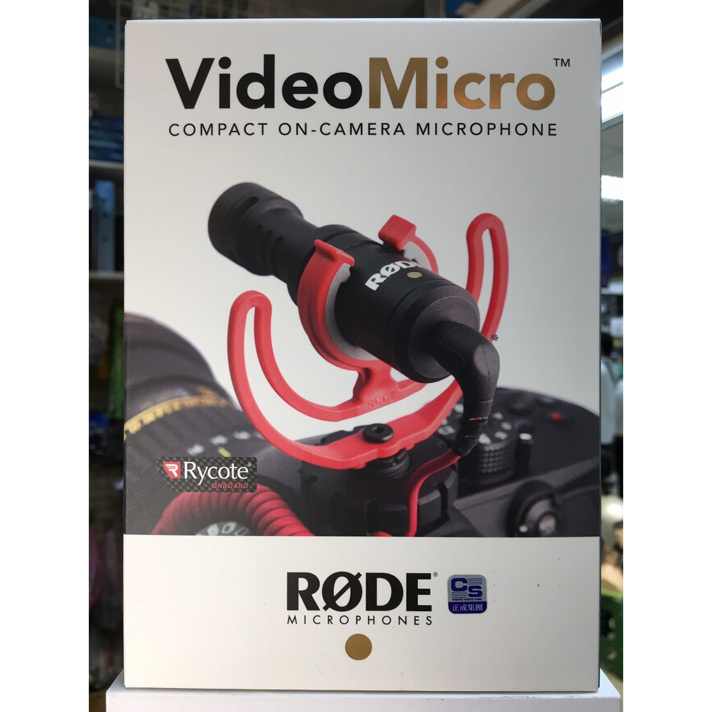 RODE VideoMicro 指向性麥克風 (RDVMICRO) 正成公司貨