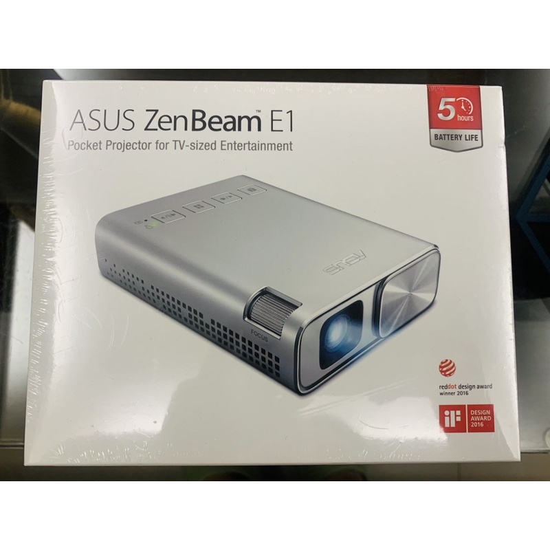‼️誠可議🌟全新未拆 華碩 ASUS ZenBeam E1 攜帶式投影機