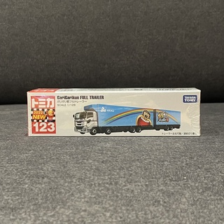 [小樂]蝦皮代開發票 日版 TOMICA 多美 No.123 咖哩咖哩君食物運輸車 長盒 123 貨櫃車 咖哩車 運輸車