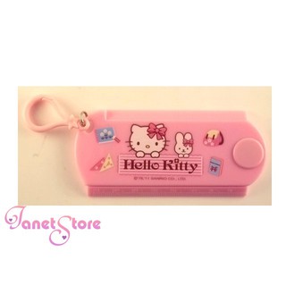 三麗鷗 凱蒂貓 摺疊雙用 (尺/鏡) Hello Kitty KT 15公分 尺 + 鏡子 特價 961448-3