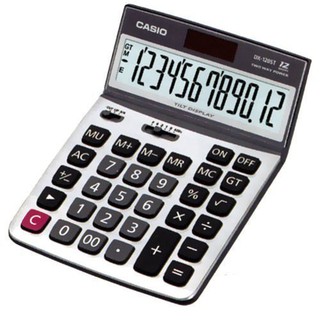 【限時免運】【CASIO】【含稅 可開三聯報帳】卡西歐 桌上型12位數計算機螢幕角度可調整 保固一年 DX-120ST