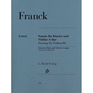 Franck: Violin Sonata Version for Cello 法朗克A大調奏鳴曲改給大提琴