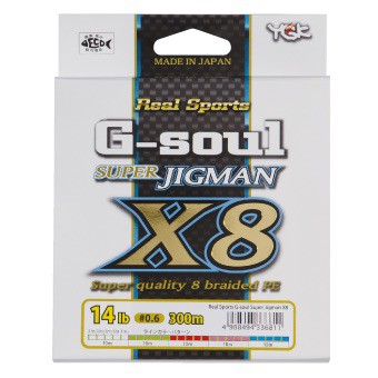 YGK G-Soul Super Jigman X8-300m