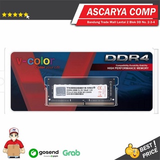V 色 DDR4 8Gb 2666Mhz 1x8GB SODIMM RAM 筆記本 DDR4 8Gb 2666Mhz