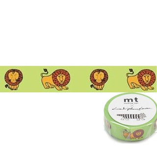 mt日本紙膠帶x Lisa Larson聯名款masking tape MTLISA06 獅子 (絕版品)