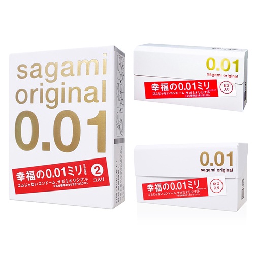Sagami 相模元祖  001超激薄保險套 2入／5入／12入裝【OGC株式會社】日本原裝 保險套 衛生套