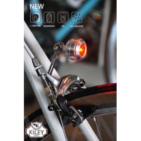 【鐵馬假期】KILEY LM 017 單速車 自行車燈 警示燈 USB充電 復古車 單速車 前燈 後燈 車燈
