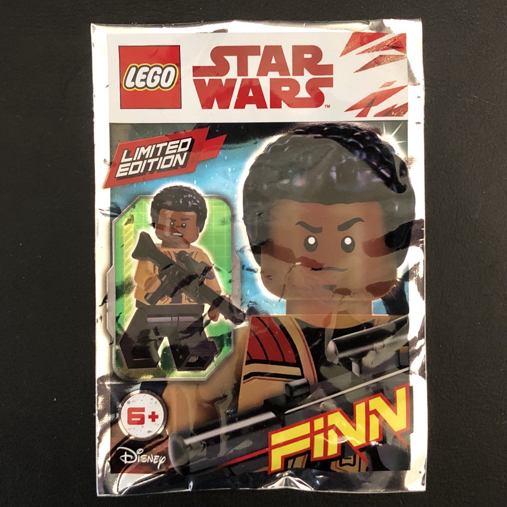 「樂高 軍團」LEGO 星際大戰 Star Wars 911834 75139 75192 芬恩 Finn 鋁箔限定包