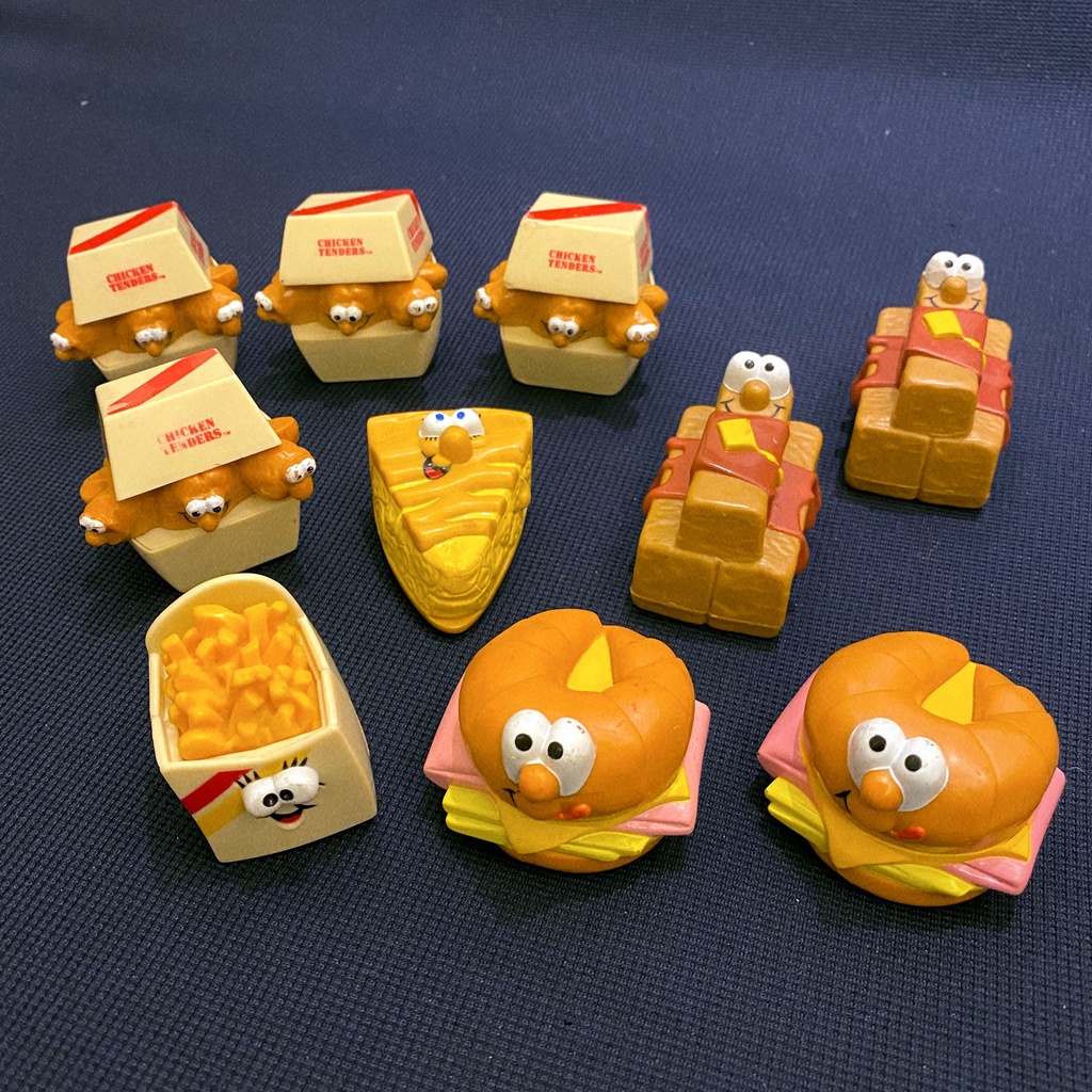 1989 Burger King 漢堡王 漢堡 薯條 雞塊 鬆餅 玩具車