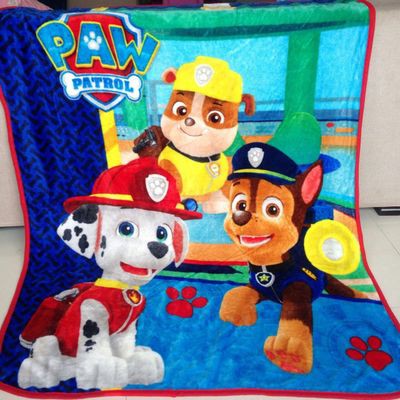 ［現貨］汪汪隊立大功 PAW Patrol 狗狗巡邏隊 卡通 兒童毯 幼稚園 午睡毯 毛毯 夏涼毯 空調被 冷氣房午睡毯