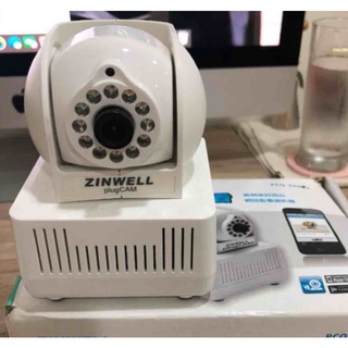 庫存商品 全新Zinwell 兆赫 plugcam 隨身看 監視器 逺端wifi 監視器 監控器