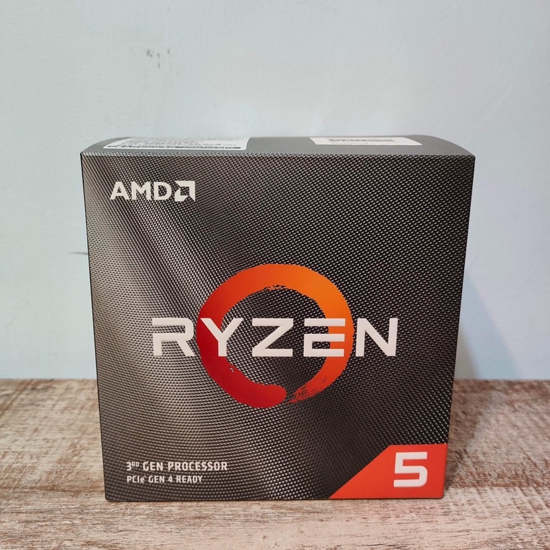 【二手販售】AMD 鋭龍 Ryzen5 R5 3600X 6核CPU 處理器 原廠包裝含風扇
