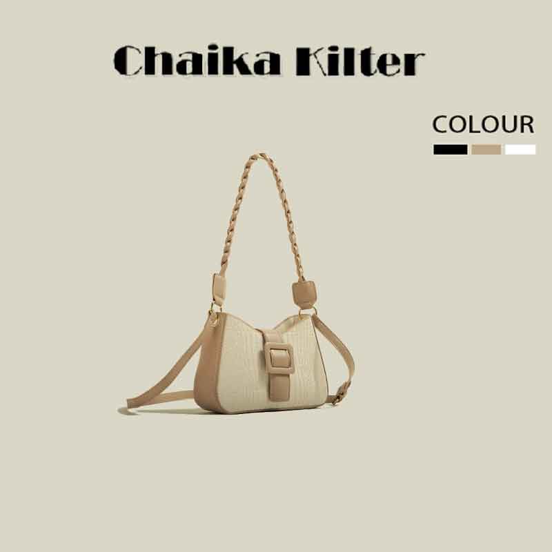 Chaika Kilter 2022 新款時尚女士手提包 單肩斜背包 側背包 包包女 防水斜挎包 腋下包 CK1081