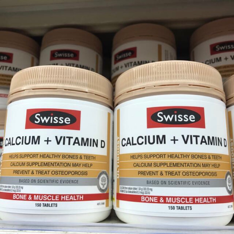 （特價）Swisse CALCIUM +VITAMIN D