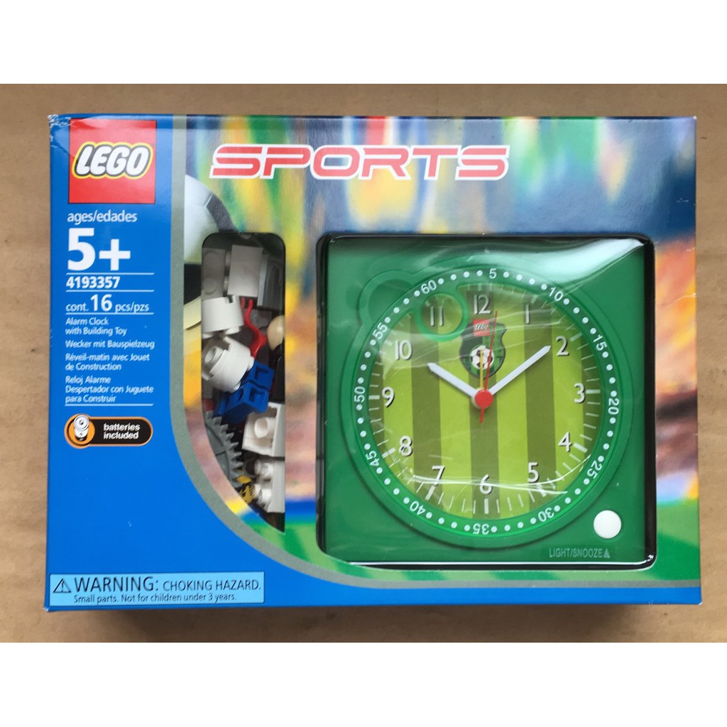 樂高 Lego 4193357 足球場鐘錶(足球系列/時鐘/鬧鐘)