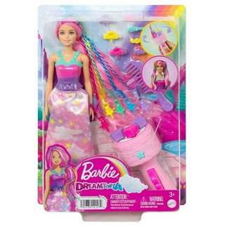 正版 Mattel 全新 Barbie 芭比夢托邦轉轉髮型遊戲組 芭比娃娃 Barbie芭比電影 瑪格羅比 聖誕交換禮物