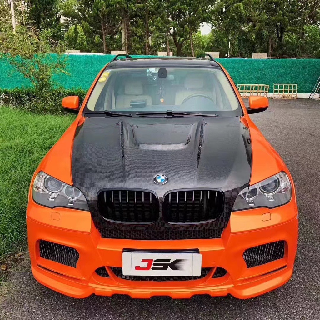 【M.GARAGE】BMW X5 X6 E70 E71 HAMANN 哈曼 碳纖維 卡夢 引擎蓋 機蓋 改裝 套件