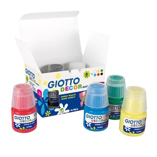 【義大利 GIOTTO】安全壓克力顏料 25ml 學用美勞顏料 兒童壓克力顏料 廣告顏料 壓克力顏料 兒童美術 兒童畫室